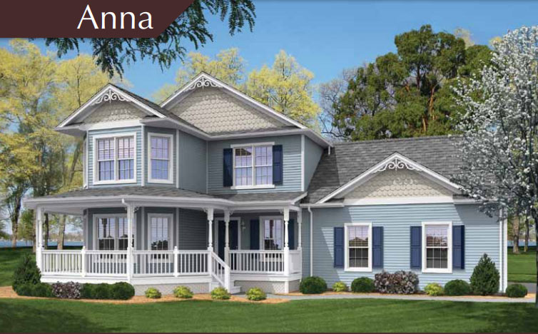 Tidewater Custom - The Anna Traditional Two-Story Modular Floorplan in Hampton Roads, VA