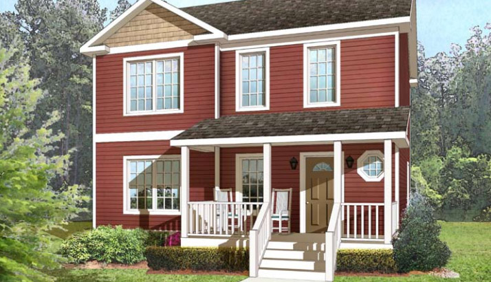 Tidewater Custom Modular Homes - Traditional Two-Story modular homes in Windsor, VA