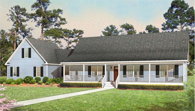 Tidewater Modular Homes - Ranch style modular home in Charles City, VA