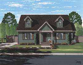 Cape Cod Modular Home Design House Plans Hampton Virginia