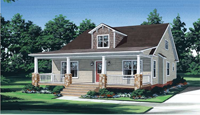 Tidewater Custom Modular Homes - Cottage Style Home in Suffolk, VA