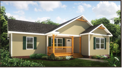 Tidewater Modular Homes - Timberland I Ranch Style Modular Floor Plan in Charles City, VA