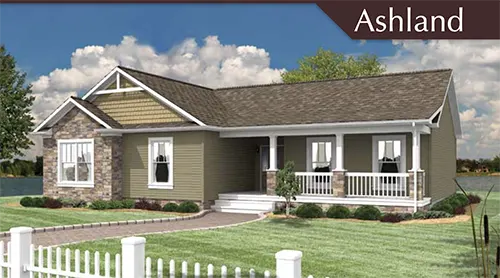 Tidewater Custom Modular Homes - Ashland Ranch Modular Home