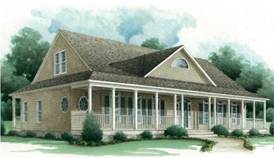 Tidewater custom modular home in Hampton Roads, VA