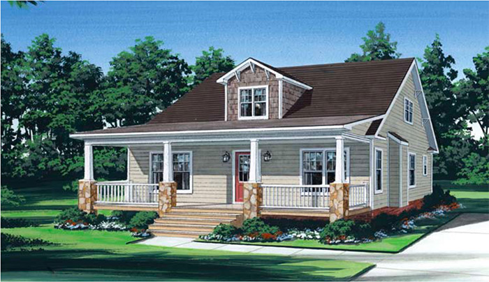 Modular Craftsman Home at Chesapeake, VA