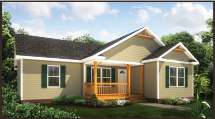 Tidewater Custom Modular Homes The Timberland I style modular home